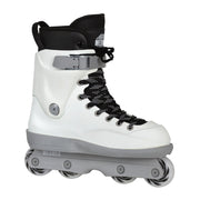 Mesmer Throne TS1 White Grey Aggressive Inline Skates - Lucky Skates