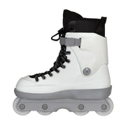 Mesmer Throne TS1 White Aggressive Inline Skates - Lucky Skates