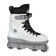 Mesmer Throne TS1 White Grey Aggressive Inline Skates - Lucky Skates