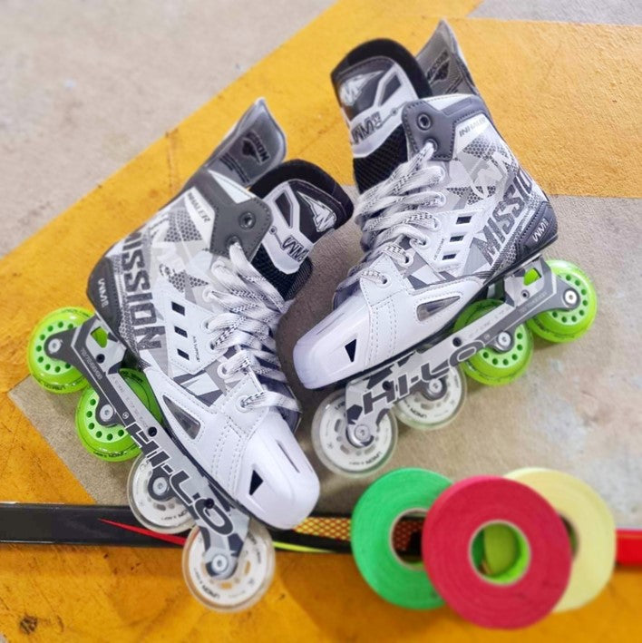 Mission Inhaler WM03 Roller Inline Hockey Skates - Lucky Skates