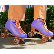 Moxi Beach Bunny Roller Skates Periwinkle Sunset Orange - Lucky Skates