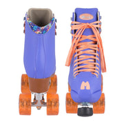 Moxi Beach Bunny Roller Skates Periwinkle Sunset Orange - Lucky Skates