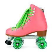 Moxi Beach Pink Green Bunny Roller Skates Watermelon - Lucky Skates