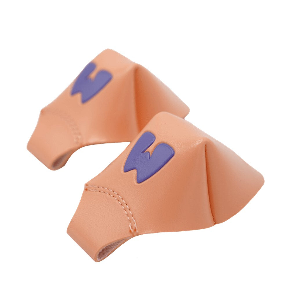Moxi Beach Bunny Roller Skate Toe Caps Peach Blanket Apricot - Lucky Skates 