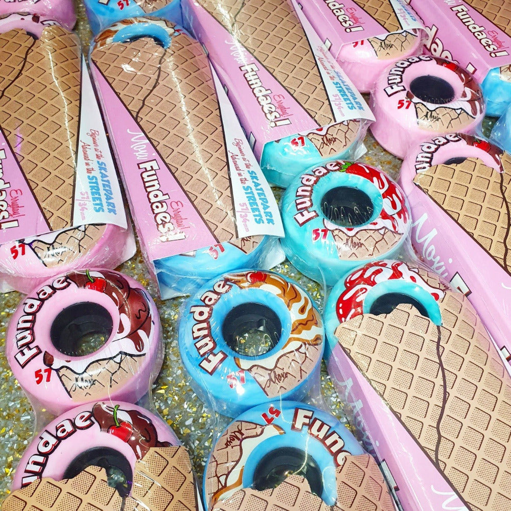 Moxi Fundae Roller Skate Wheels 92A - Lucky Skates