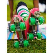 GREEN OUTDOOR ROLLER SKATE WHEELS