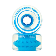 Moxi Gummy Outdoor Quad Roller Skate Wheels 78a 65mm Clear Blue - Lucky Skates