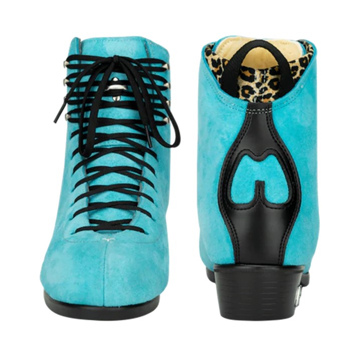 Moxi Jack 2 Roller Skate Leather Suede Boots True Blue - Lucky Skates