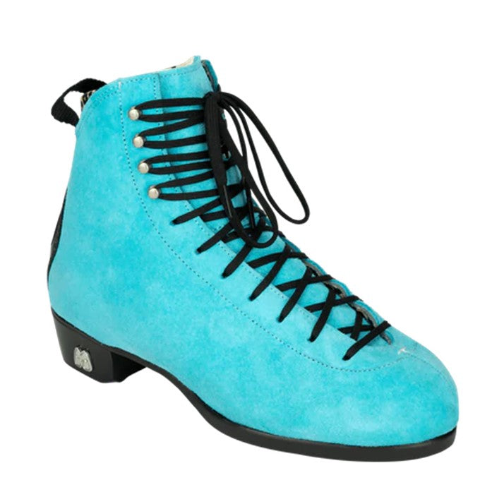 Moxi Jack 2 Roller Skate Leather Suede Boots True Blue - Lucky Skates