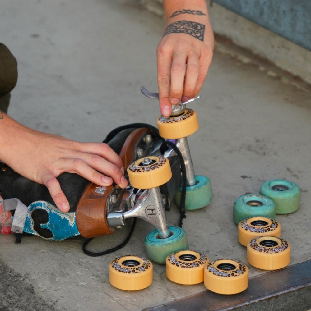Moxi Leopard Trick Wheels 97A - 4 pack