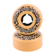Moxi Skates Leopard Trick Skate Park Roller Skate Wheels 97a 55mm Brown Leopard Print - Lucky Skates
