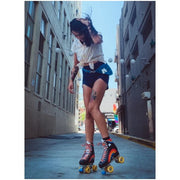 Moxi Rainbow Rider Roller Skates Asphalt Black - Lucky Skates