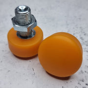 Moxi Rainbow Rider Metric Roller Skate Toe Stops Adjustable Orange - Lucky Skates