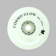 Moxi Skates Light Up Cosmo Glow Galaxy Green LED Outdoor Roller Skate Wheels 62mm 80a White Rain Rainbow - Lucky Skates