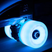 Moxi Skates Light Up Cosmo Glow Galaxy Green LED Wheels 80A - Lucky Skates