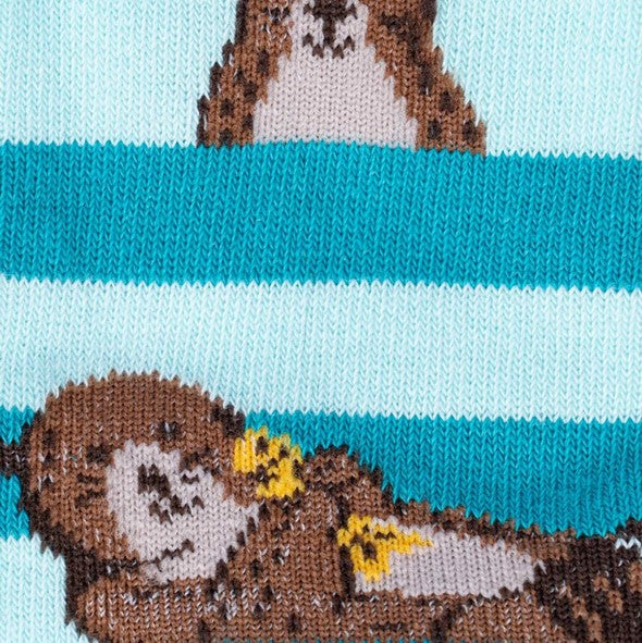 Sock It To Me My Otter Foot Youth Knee High Socks