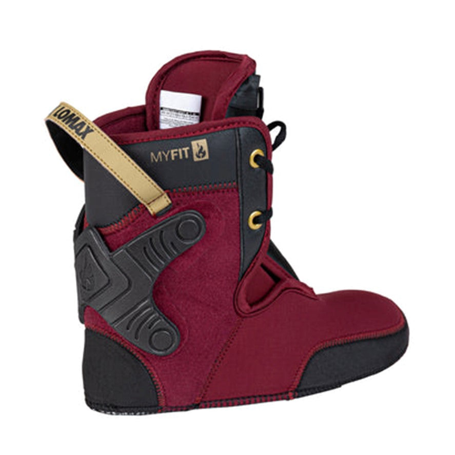 Myfit 2nd Skin Nick Lomax Pro Maroon Aggressive Inline Skate Liner - Lucky Skates