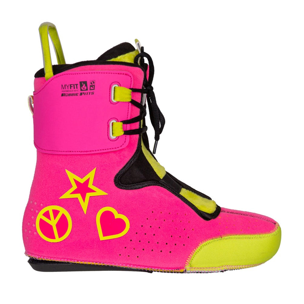 MyFit Prime Robbie Pitts Pro Skate Liner Pink Yellow - Lucky Skates