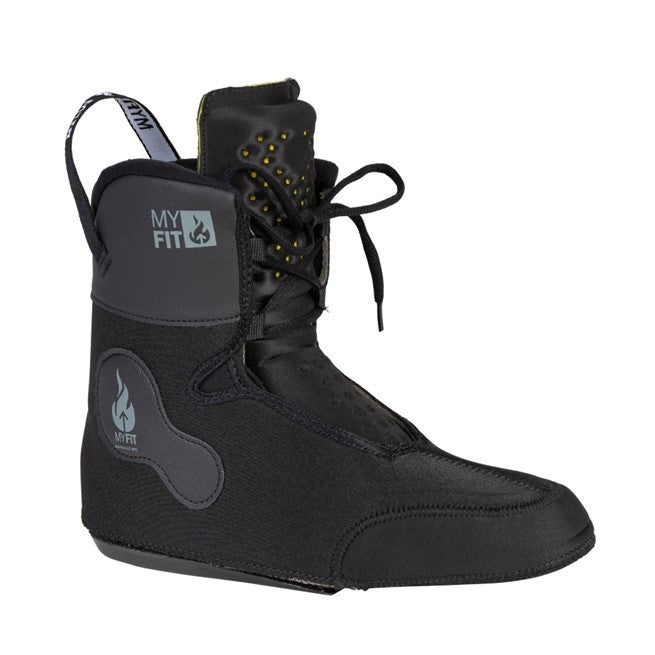 Myfit Reaction Dual Fit Black Inline Skate Liner - Lucky Skates