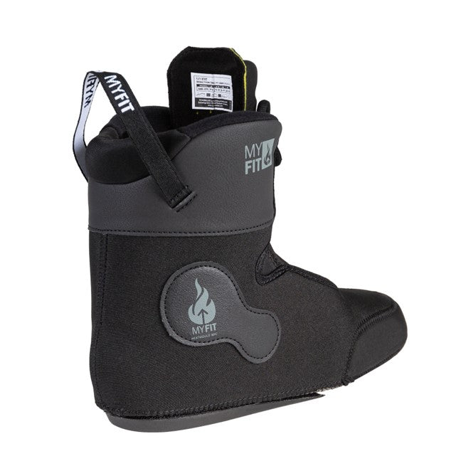 Myfit Reaction Dual Fit Black Inline Skate Liner - Lucky Skates