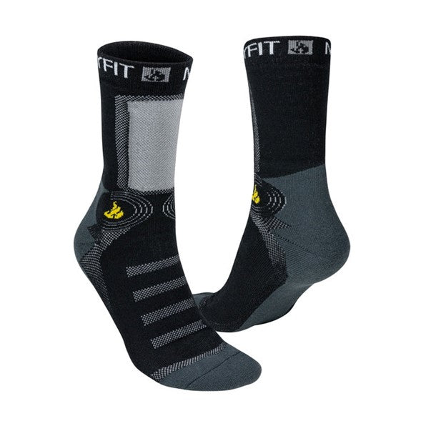 MyFit Black Inline Skating Performance Socks Pro - Lucky Skates