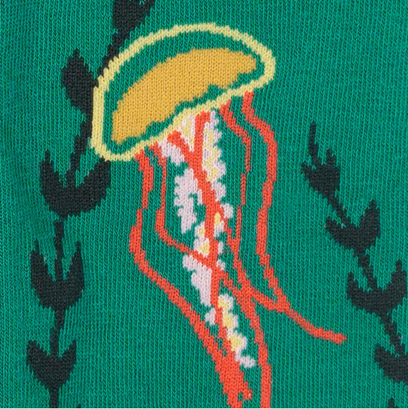 Sock It To Me Ocean Bloom Long Knee High Socks Jelly Fish - Lucky Skates