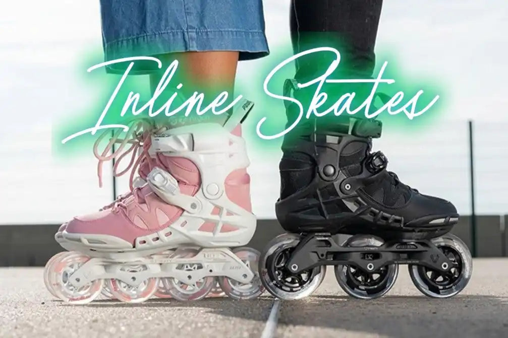 Pair of inline skates.