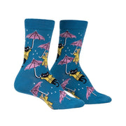 Sock It To Me Petting in the Rain Women's Crew Socks - Lucky Skates