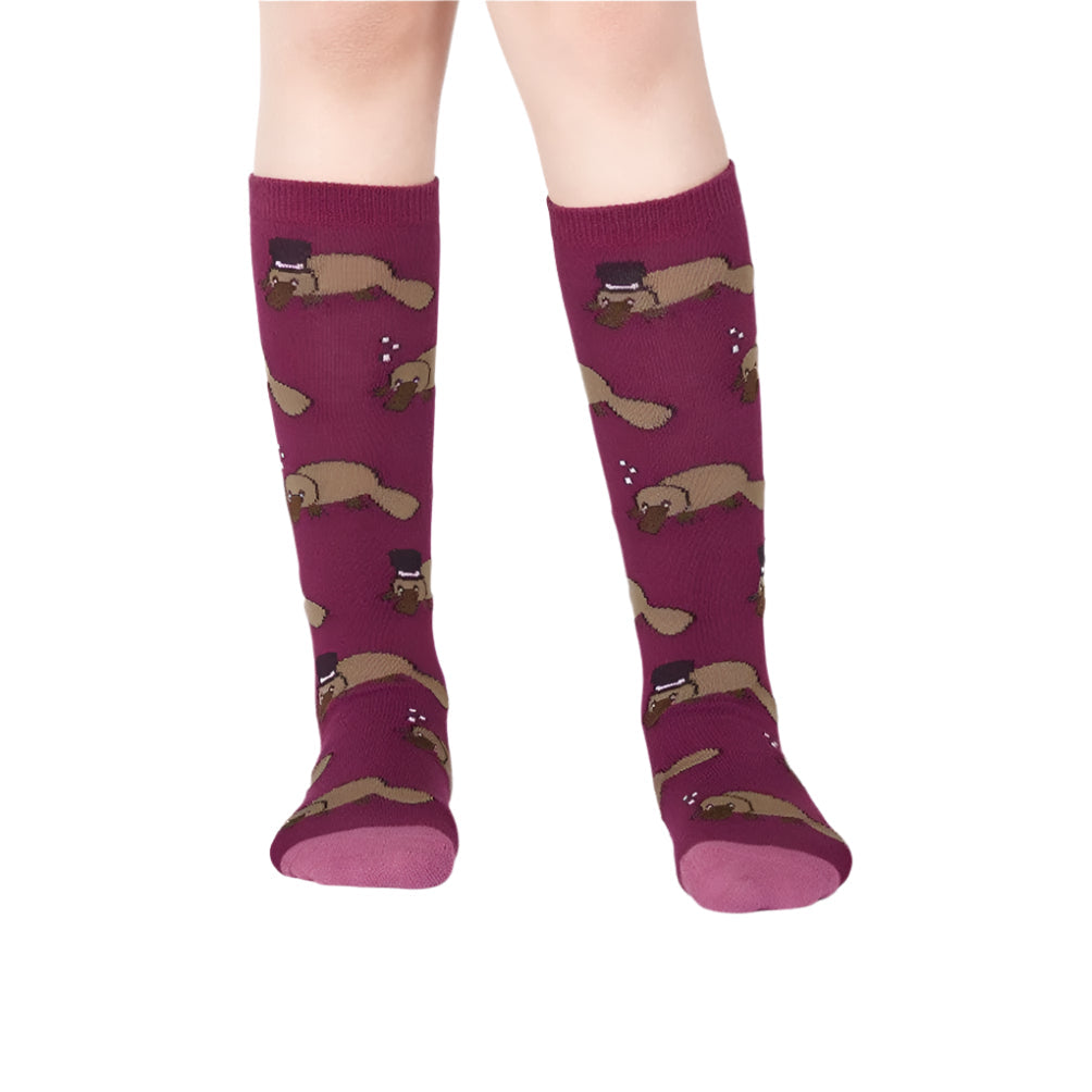 Sock It To Me Plati-tude Junior Knee High Socks - Lucky Skates