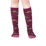 Sock It To Me Plati-tude Junior Knee High Socks - Lucky Skates