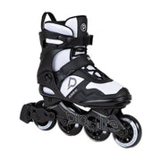 PlayLife Cloud Black White Fitness Inline Skates Black/White - Lucky Skates