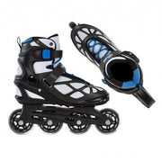 PlayLife Uno Black Blue 80 Inline Skates - Lucky Skates