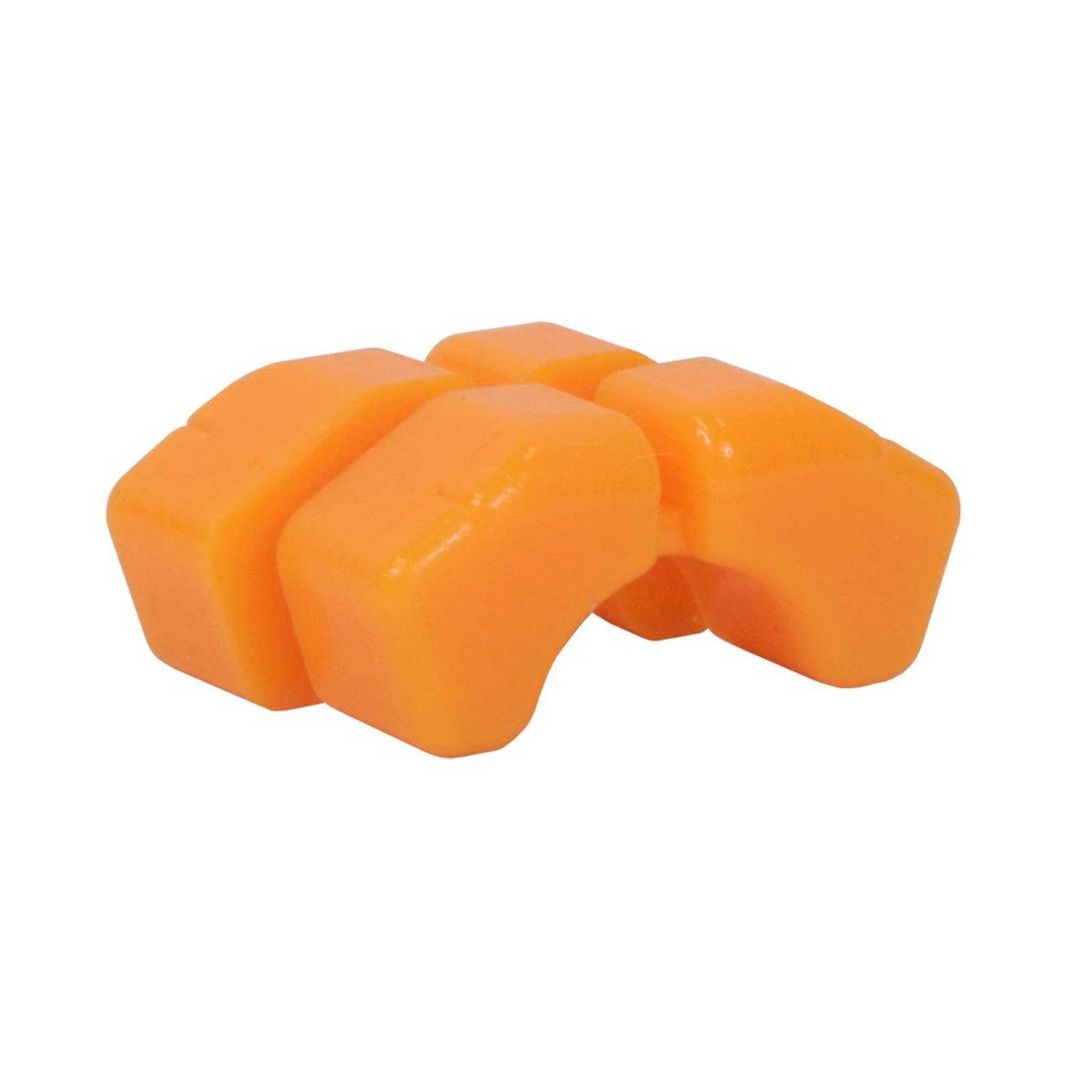 Powerdyne Roller Skate Arius Platinum New Split Butterfly Cushions / Bushings Orange - Lucky Skates