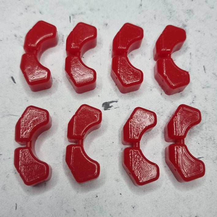 Powerdyne Arius New Split Butterfly Cushions - 8 pack - Lucky Skates