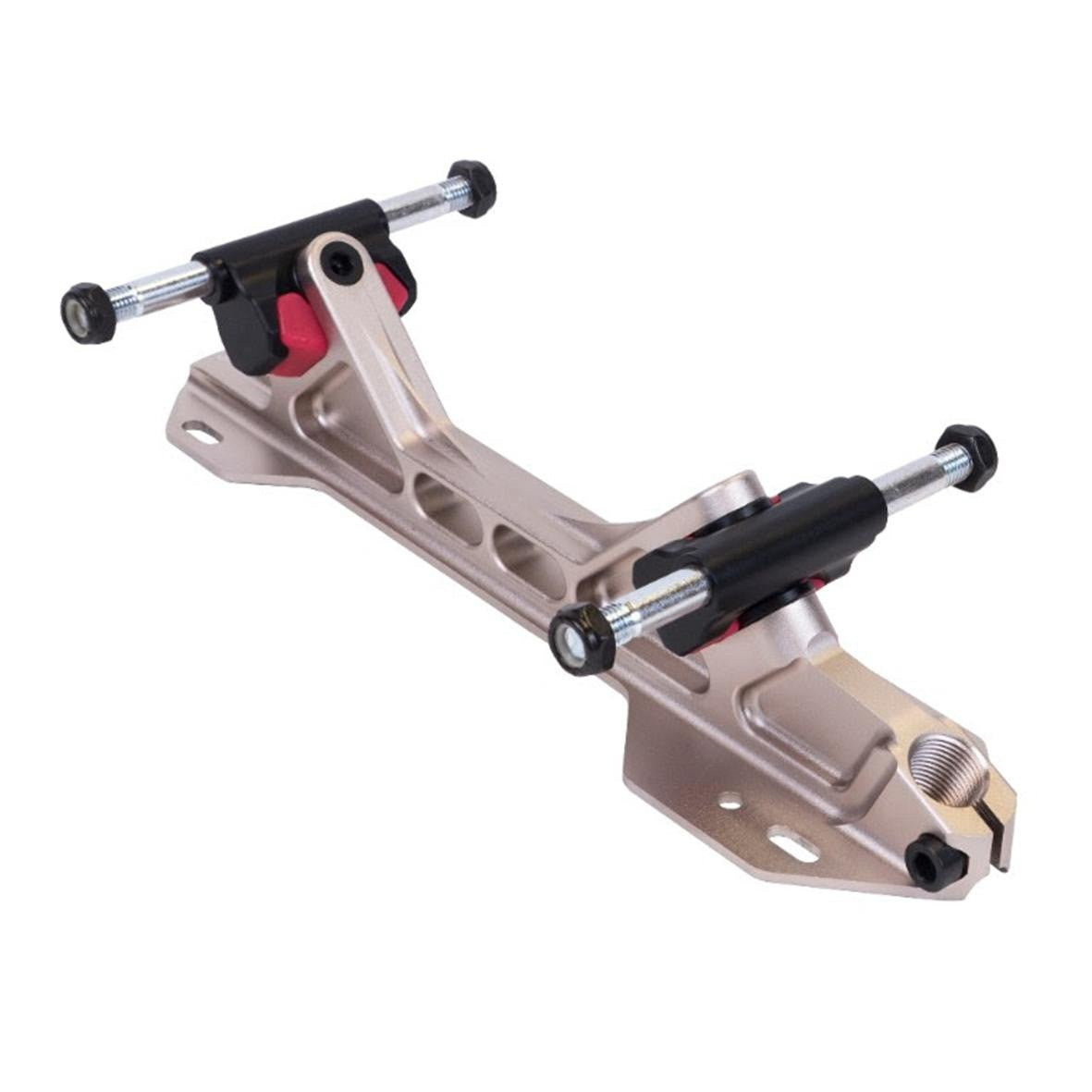 Powerdyne Arius Platinum Roller Skate Plate - Lucky Skates