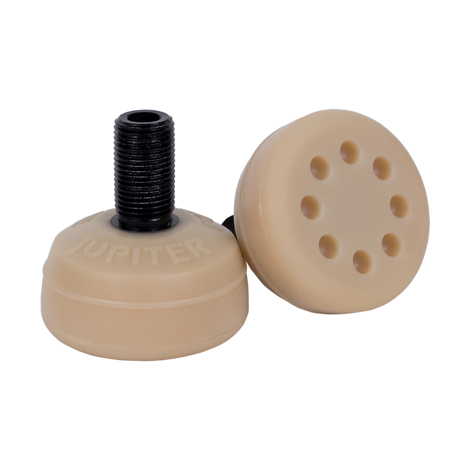 Powerdyne Jupiter Roller Skate Toe Stops Cream - Lucky Skates