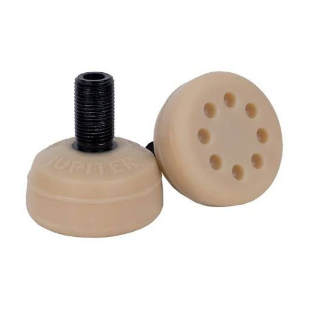 Powerdyne Roller Skate Adjustable Toe Stops Natural Grip Holes - Lucky Skates 