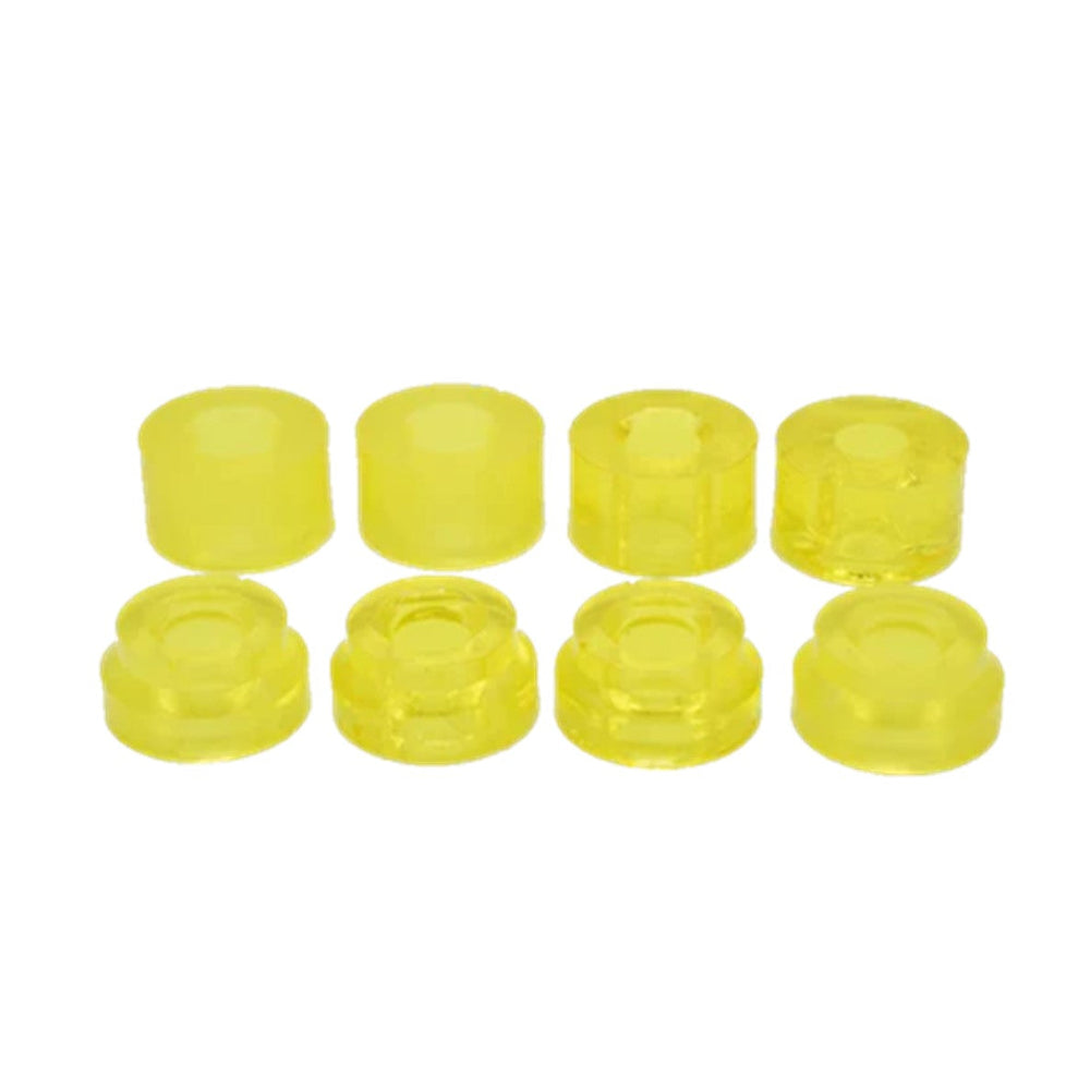 Powerdyne Roller Skate Magic Reactor / Beach Bunny Cushions / Bushings - 8 pack Hard yellow 85a  - Lucky Skates