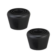 Powerdyne Roller Skate Toe Stops Black  - Bolt On - Lucky Skates
