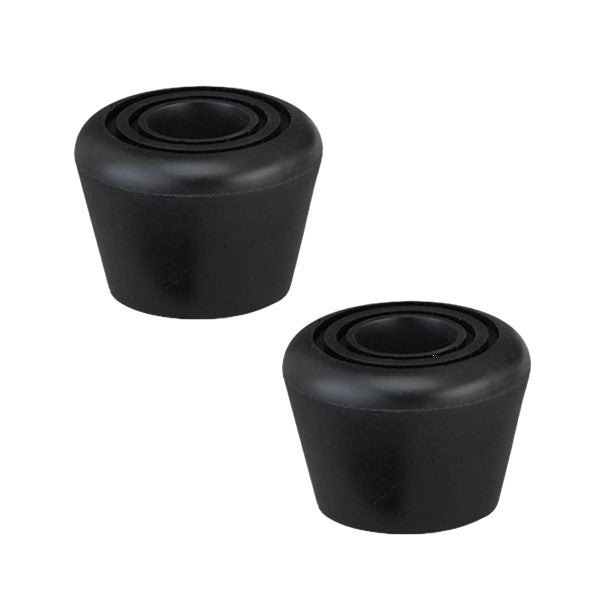 Powerdyne Roller Skate Toe Stops Black  - Bolt On - Lucky Skates