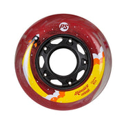 Powerslide Adventure Kids Red Inline Outdoor Skate Wheels 82a 72mm, 76mm 82A - Lucky Skates