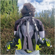 Powerslide Fitness Grey Inline Skate Backpack - Lucky Skates