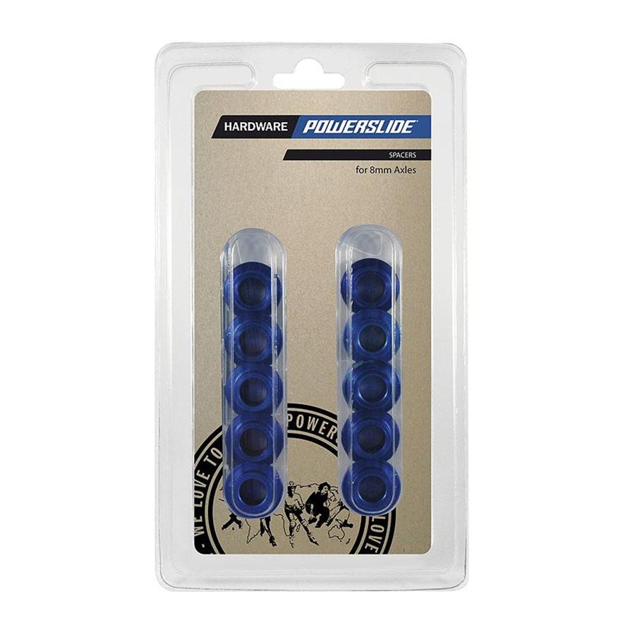 Powerslide Floating Inline Spacer Pack 8mm Blue - Lucky Skates