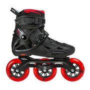 Powerslide Imperial Black Red 110 Inline Tri Skates - Lucky Skates