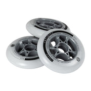 Powerslide Infinity II White Inline Wheel 100mm 85A - 4 Pack - Lucky Skates