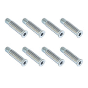 Powerslide Inline Skate Axle Set Steel Hex 36mm/8mm - 8 pack - Lucky Skates