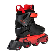Powerslide Junior Kids Adjustable Inline Skates Black Red - Lucky Skates 