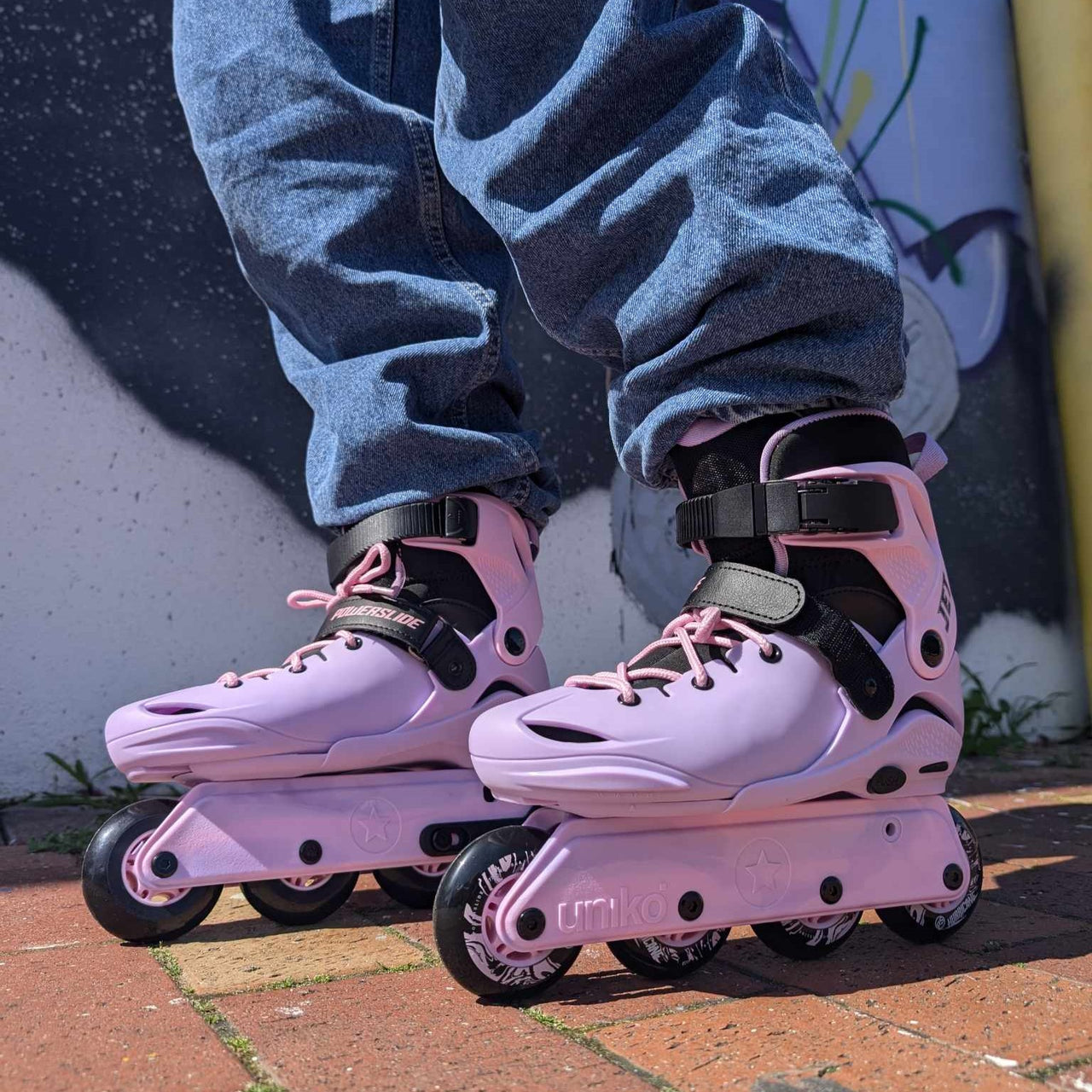 Kids Adjustable Powerslide Jet Lavender Urban Inline Skates - Lucky Skates