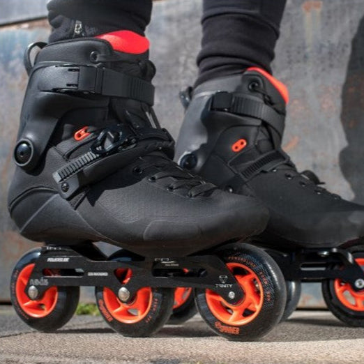 Powerslide Kaze Black 90 Inline Skates - Lucky Skates