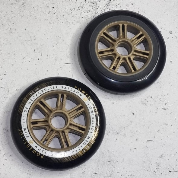 Powerslide Megacruiser Inline Wheel 125mm 86A *2 left* - Lucky Skates